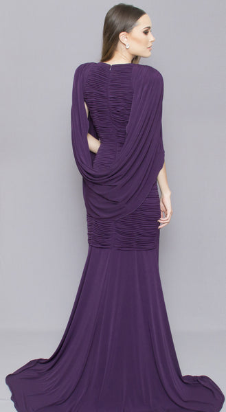 Draped Wave Dress